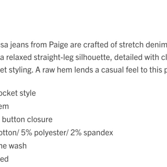 PAIGE Light Blue Wide Leg Flare Jeans - Picture 3 of 3